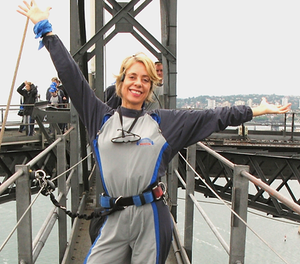 Coach Meg Bungee Jumping